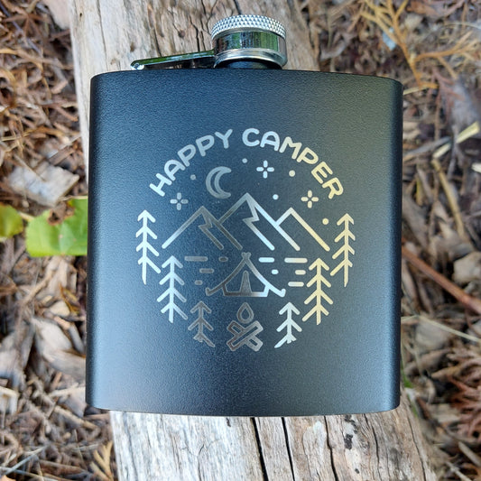 Flask - Happy Camper