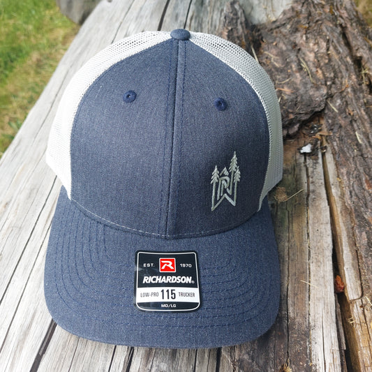 Classic Trucker Hats - PNW Mountain and Tree