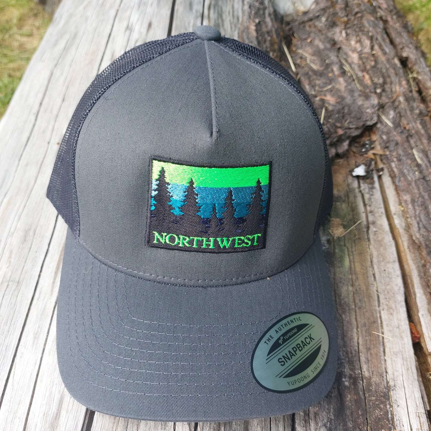 Classic Trucker Hats - Northwest Night Sky