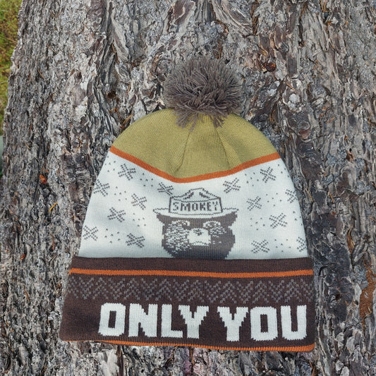 Pom Beanie - Smokey Bear Only You