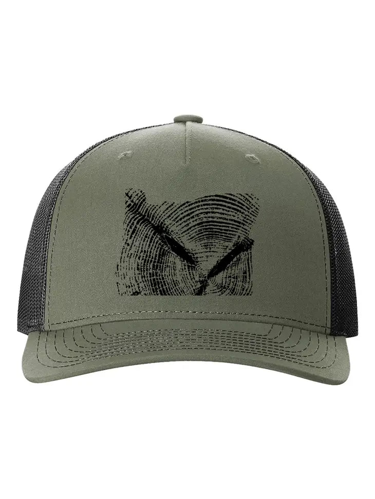 Classic Trucker Hat - Oregon Tree Rings