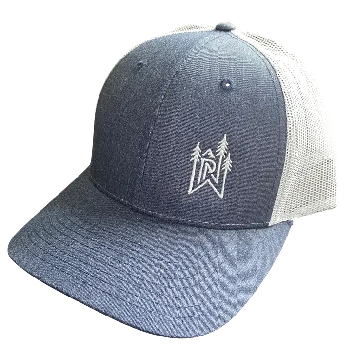 Classic Trucker Hats - PNW Mountain and Tree