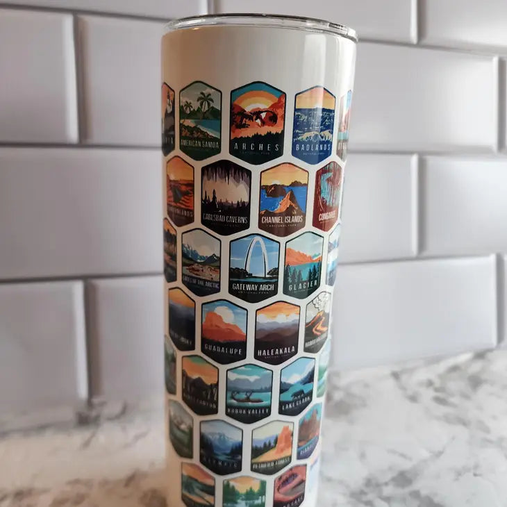 20 oz Stainless Steel Tumbler - National Parks