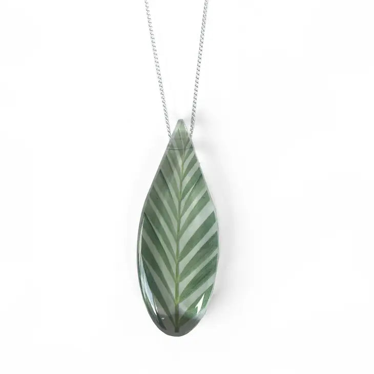 Necklace -  Large Drip Palm