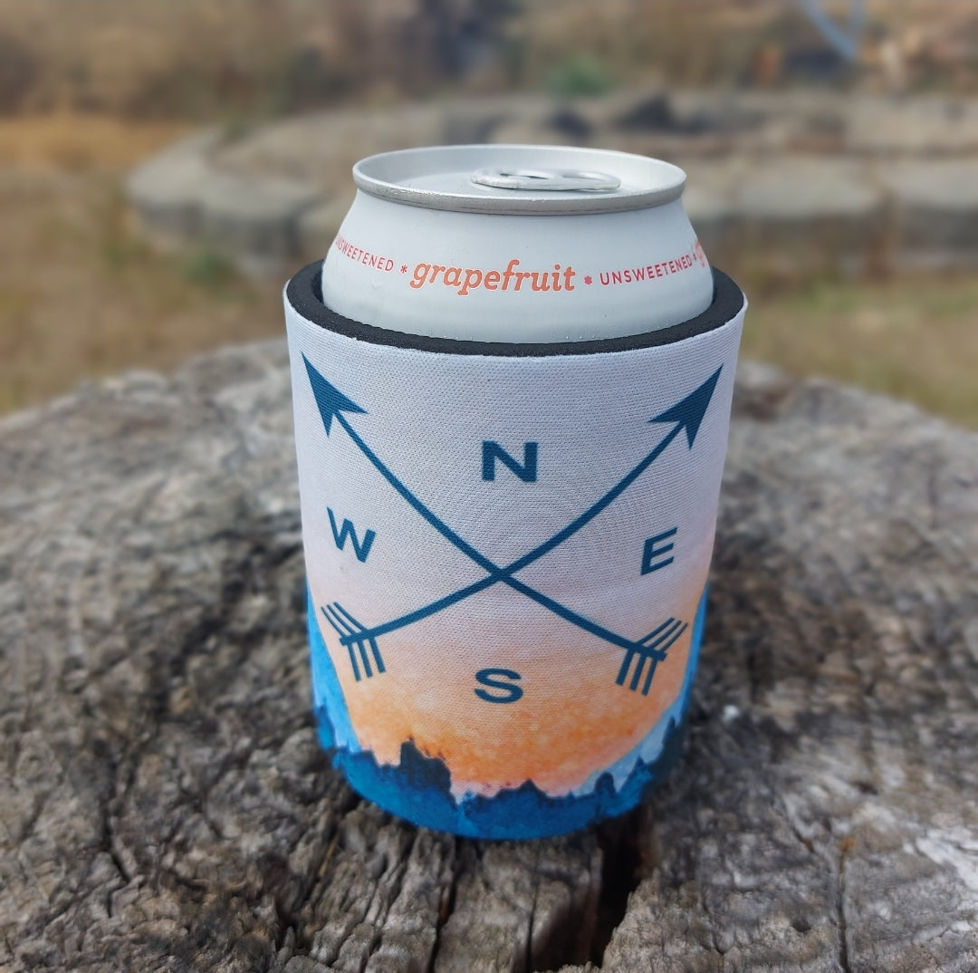 Slap Wrap Can Cooler - Mountain Compass