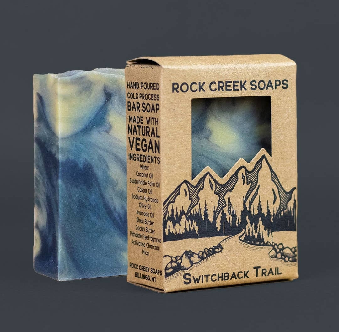 Vegan Cold Process Soap - Switchback Trail