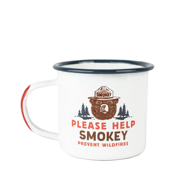 Enamel Mug - Please Help Smokey