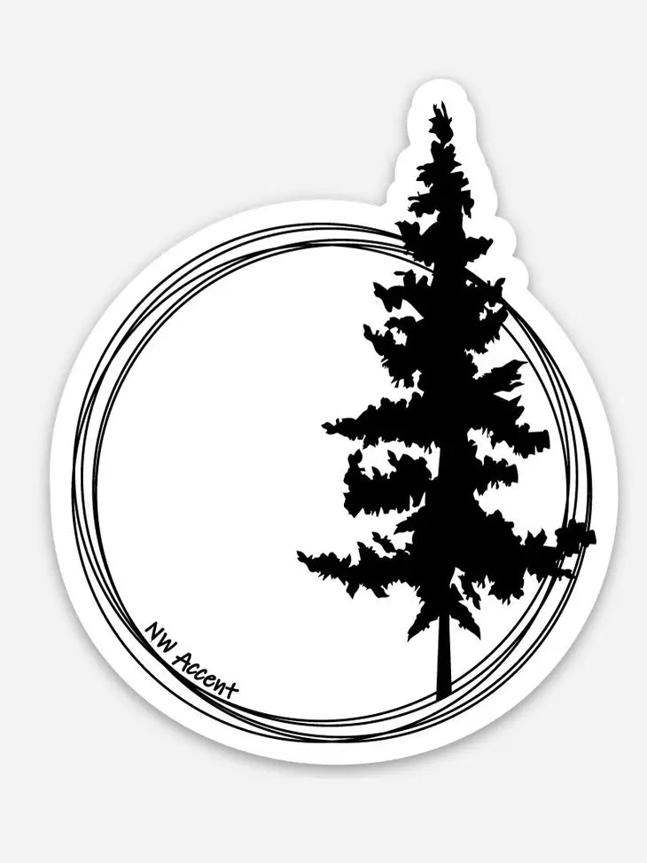 Stickers - Circle Tree