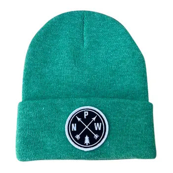 Knit Patch Beanies - PNW Arrows