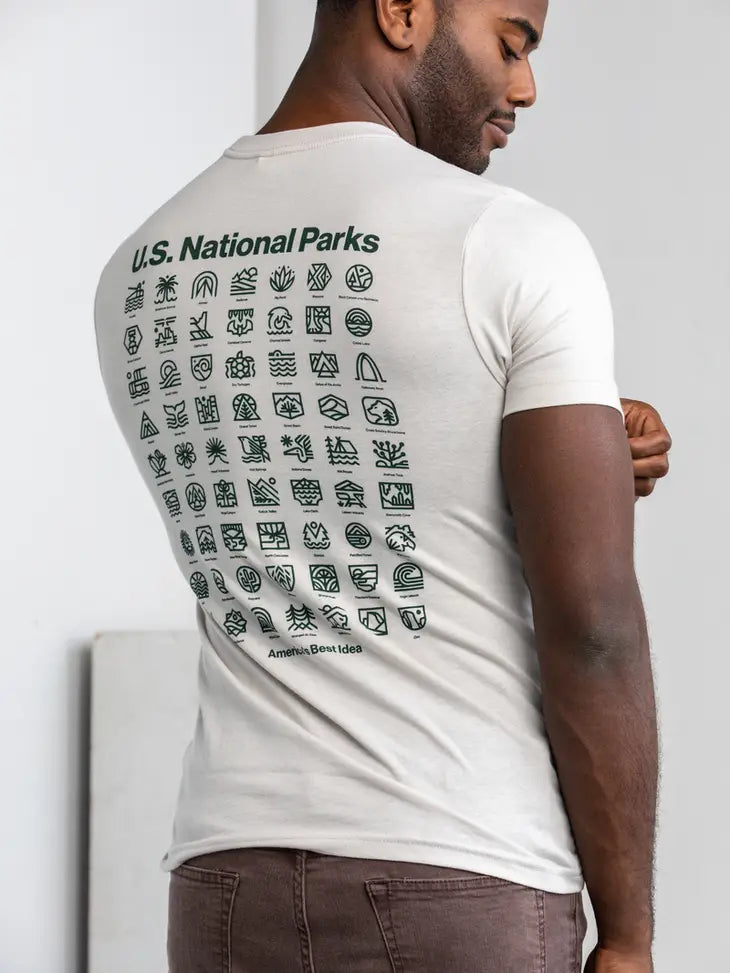 Classic T-Shirt - U.S. National Parks with Pocket