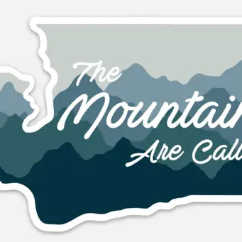 Stickers - Washington Mountains Calling