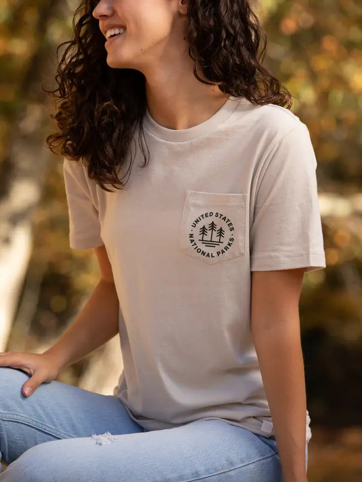 Classic T-Shirt - U.S. National Parks with Pocket