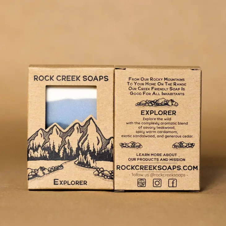 Vegan Cold Process Soap - Explorer